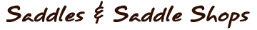 Endurance Saddles
